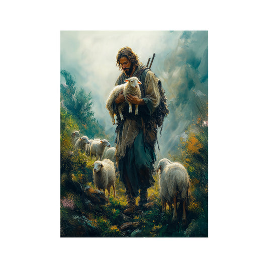 Jesus als Hirte
